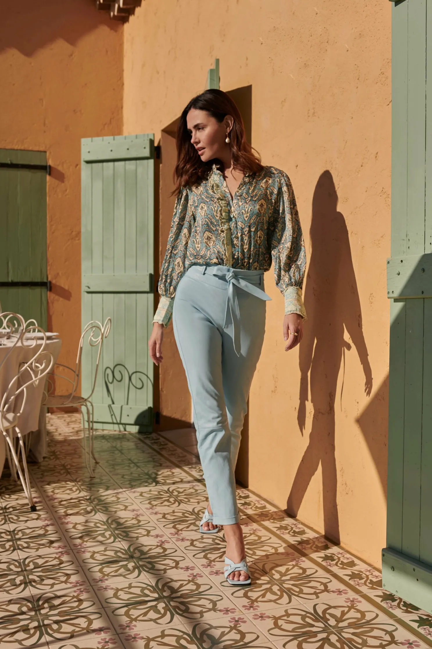 IBANA Anne Crystal Blue- Hakken