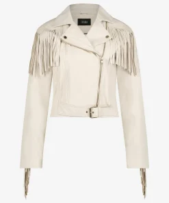 IBANA Bardeau Antique White- Leren Jassen