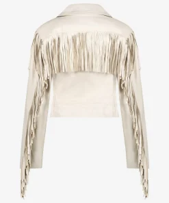 IBANA Bardeau Antique White- Leren Jassen