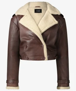 IBANA Belvine Vintage Brown- Leren Jassen