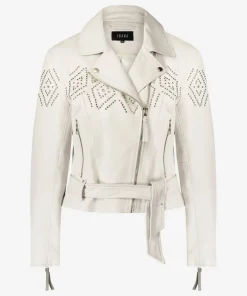 IBANA Blinn Creamy White- Leren Jassen