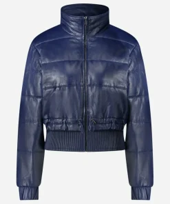 IBANA Coby Marine Blue- Leren Jassen