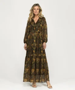 IBANA Dalore Lurex Floral Rose- Zwangerschap Stijlen