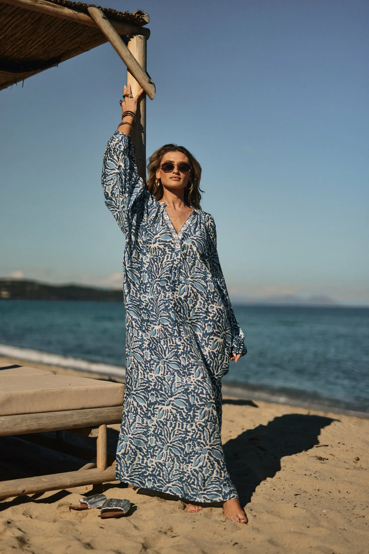 IBANA Darcelle Airy Blue Blossom- Non Leather