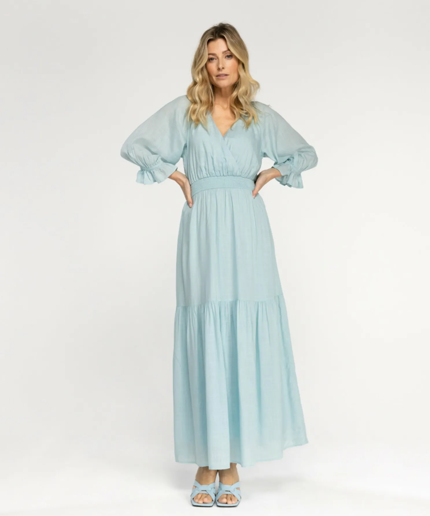 IBANA Destiny Crystal Blue- Non Leather