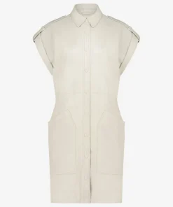 IBANA Dewi Antique White- Midi Jurken