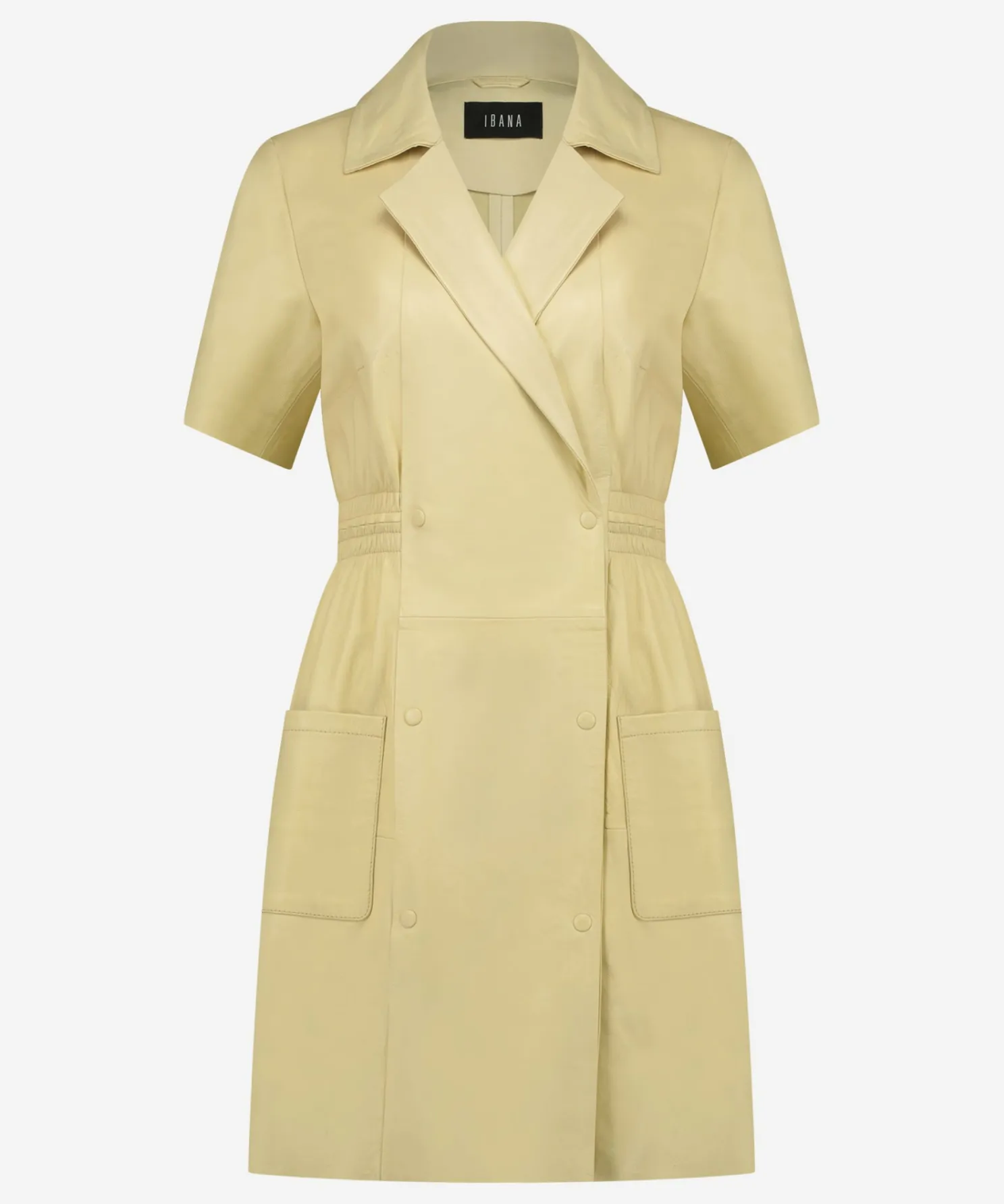 IBANA Diaz Buttery Yellow- Mini Jurken