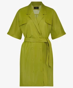 IBANA Do Sweet Apple Green- Midi Jurken