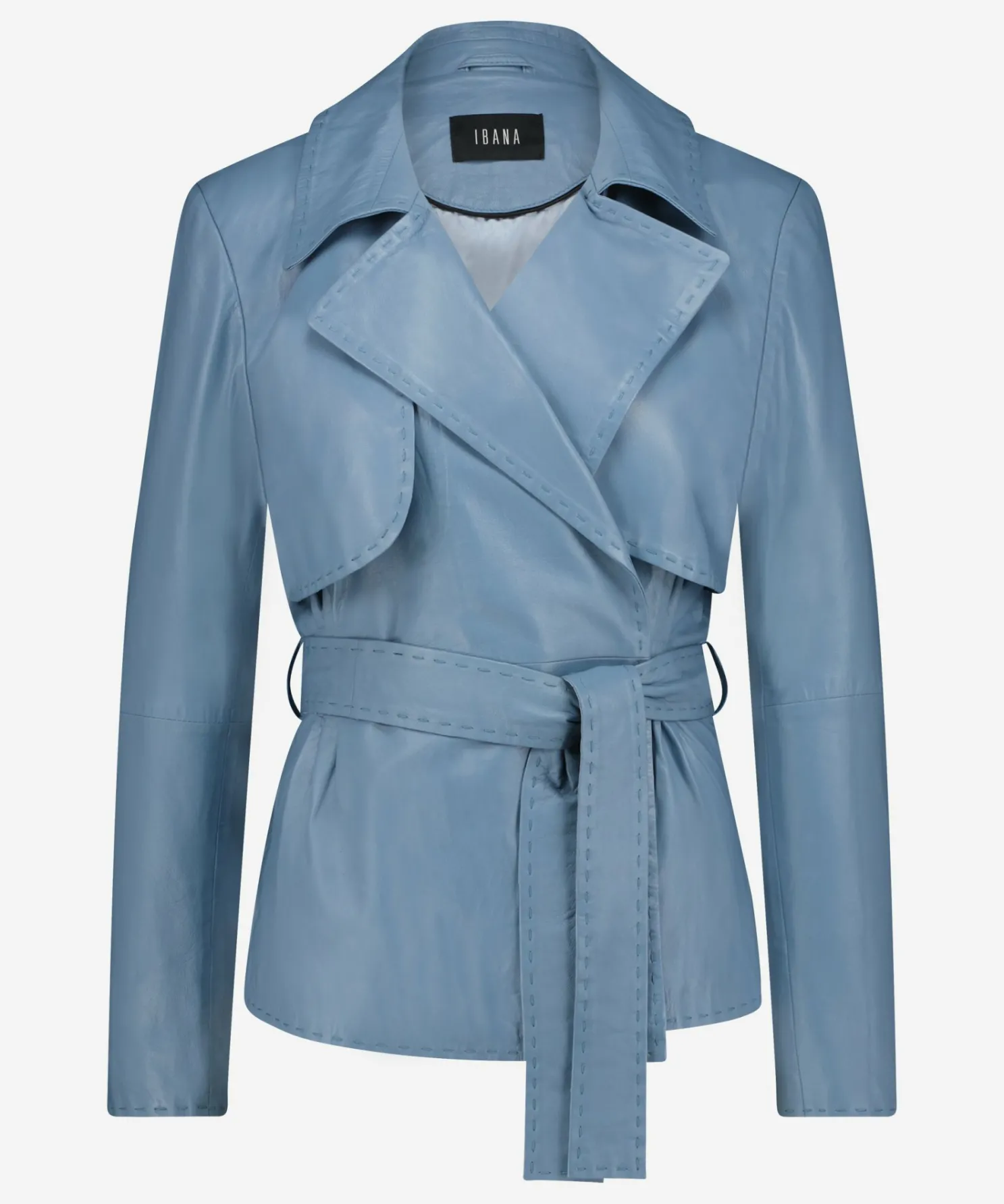 IBANA Jadine Riverblue- Leren Jassen