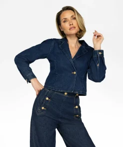 IBANA Jain Washed Denim- Non Leather