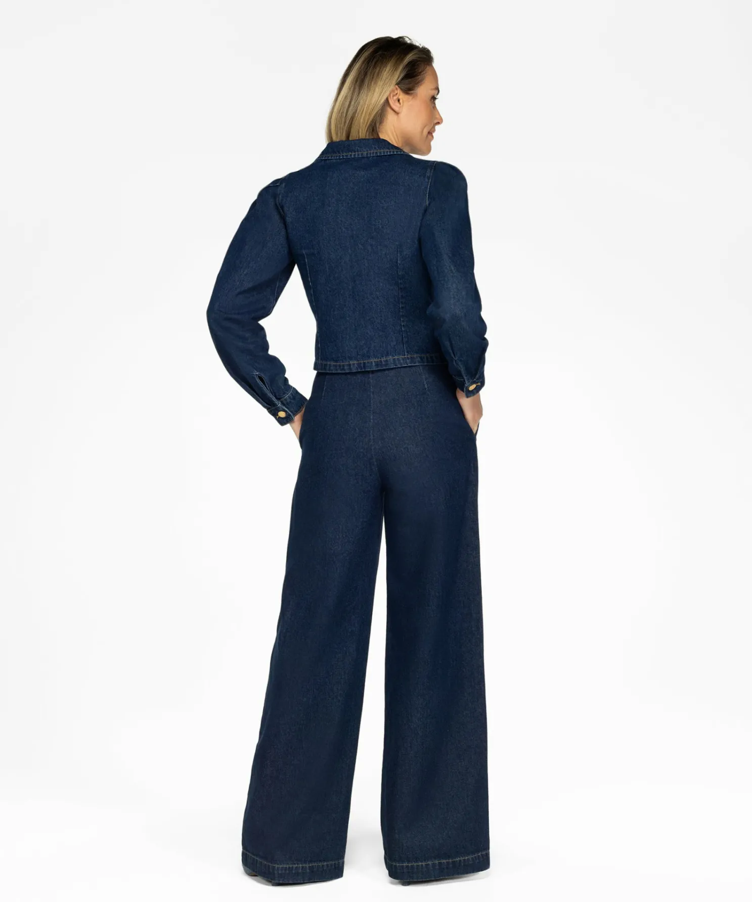 IBANA Jain Washed Denim- Non Leather