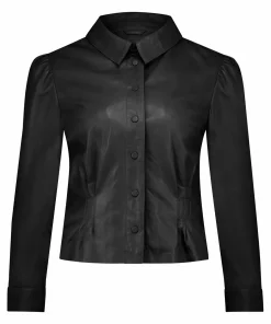 IBANA Janie Black- Leren Jassen