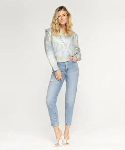 IBANA Jannah Metallic Green- Leren Jassen