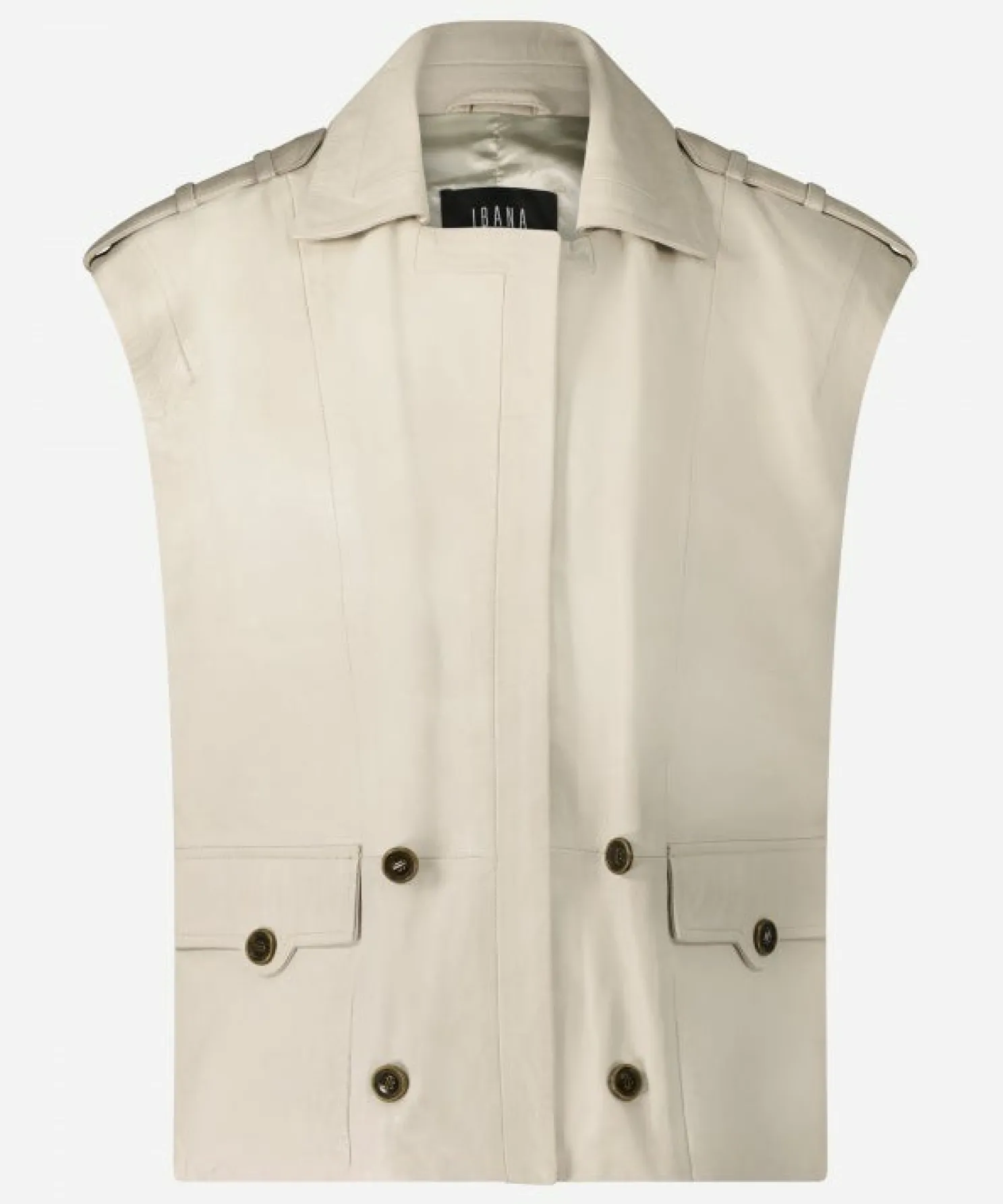 IBANA Jewi Creamy White- Gilet