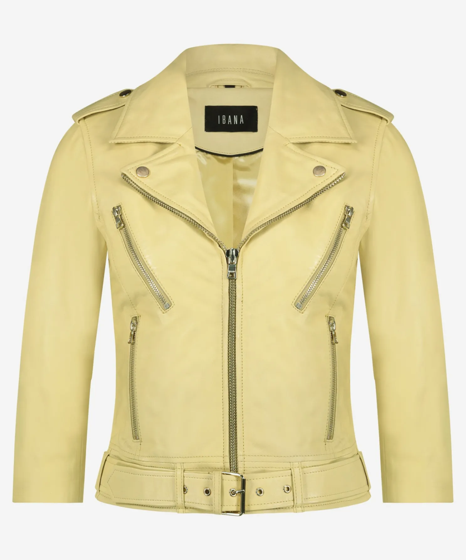 IBANA Kate Moss Buttery Yellow- Leren Jassen