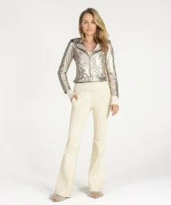 IBANA Moss Metallic Stone- Leren Jassen