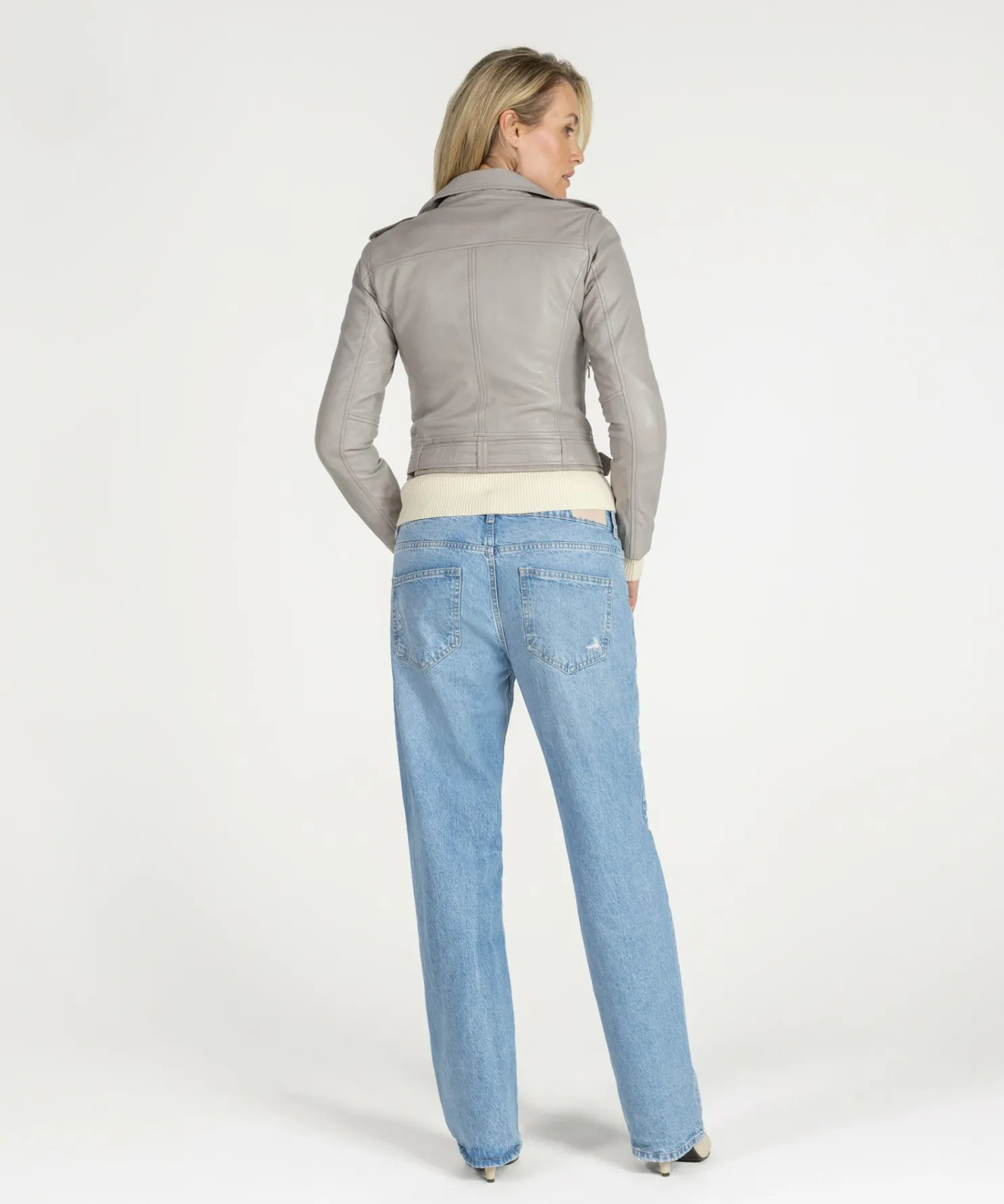 IBANA Moss Stone- Leren Jassen