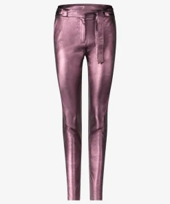 IBANA Paulina Metallic Dusty Rose- High Waist