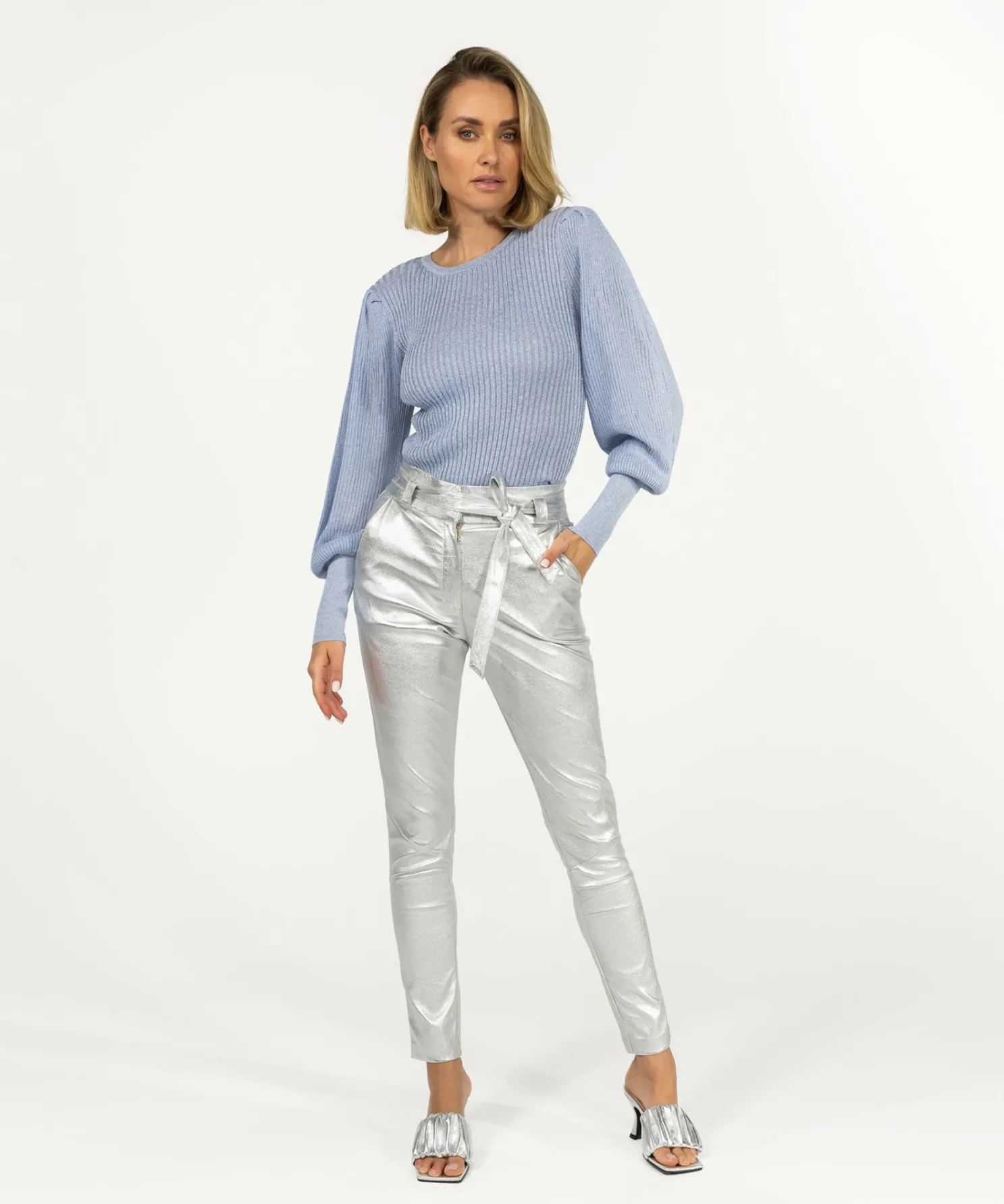 IBANA Paulina Metallic Silver- Special Occasions