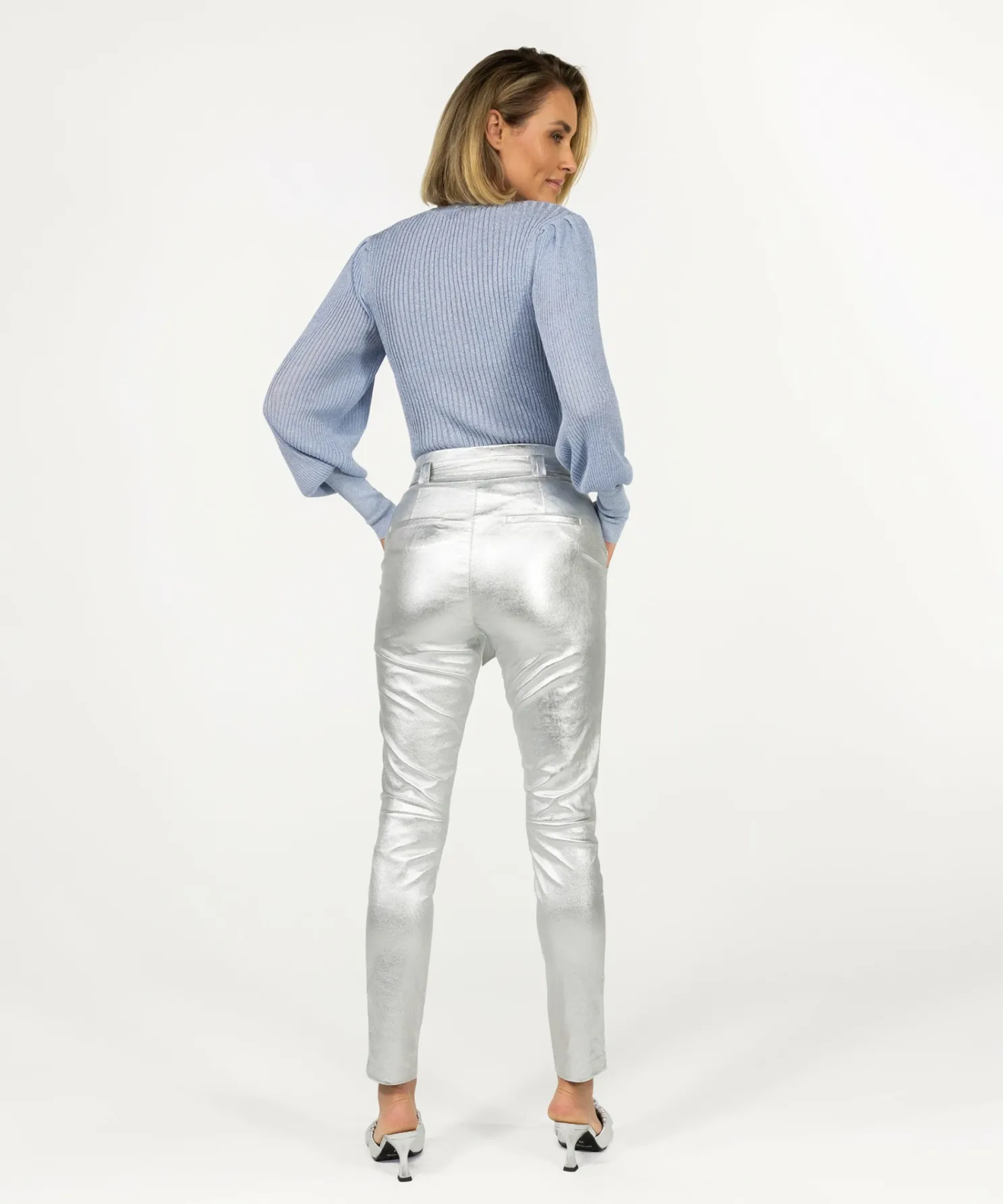 IBANA Paulina Metallic Silver- Special Occasions