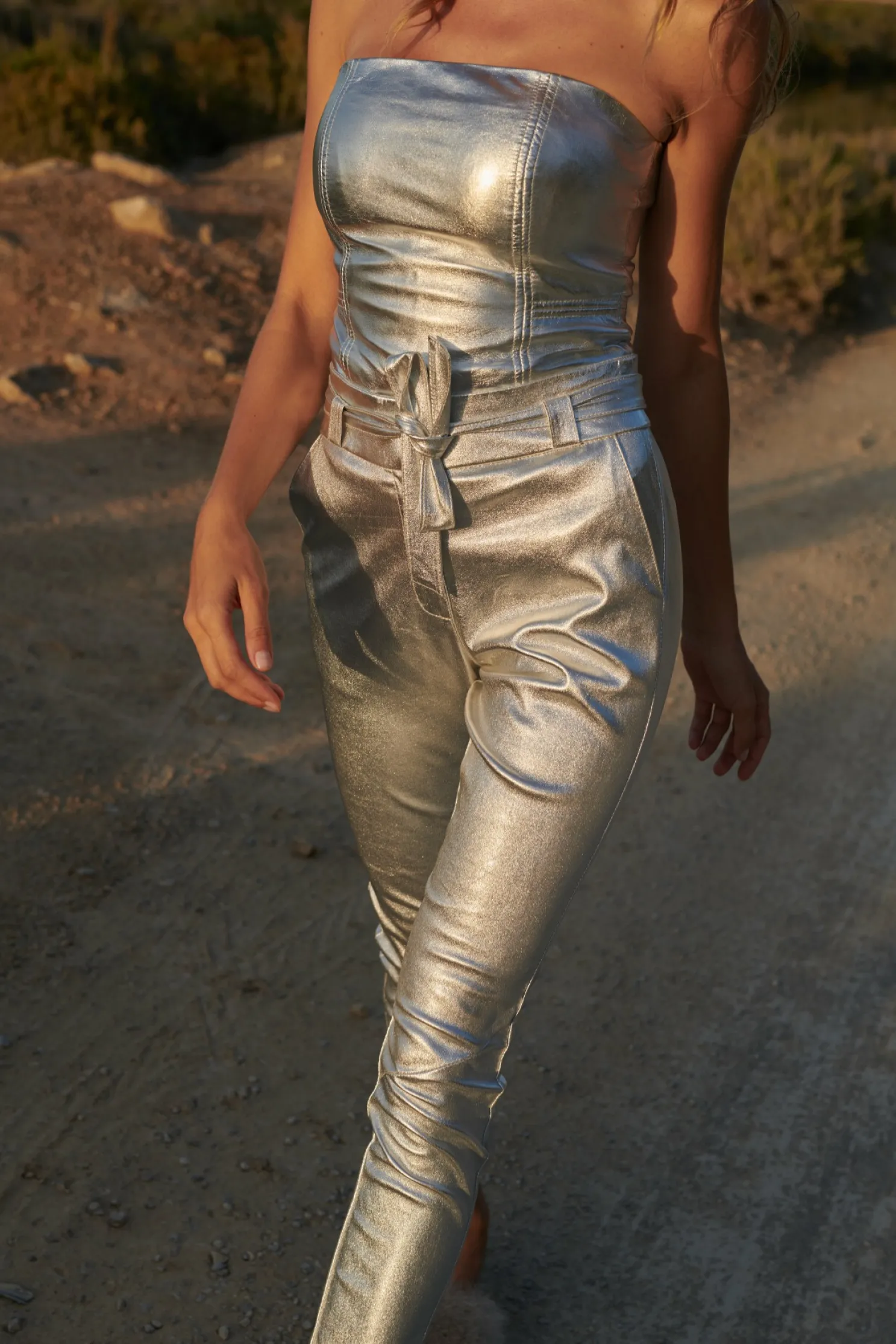 IBANA Paulina Metallic Silver- Special Occasions