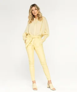 IBANA Peike Buttery Yellow- Pantalons