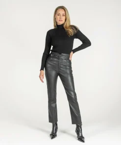 IBANA Pelle Black- High Waist