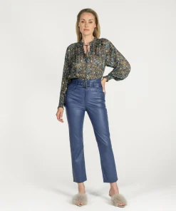 IBANA Pelle Marine Blue- High Waist