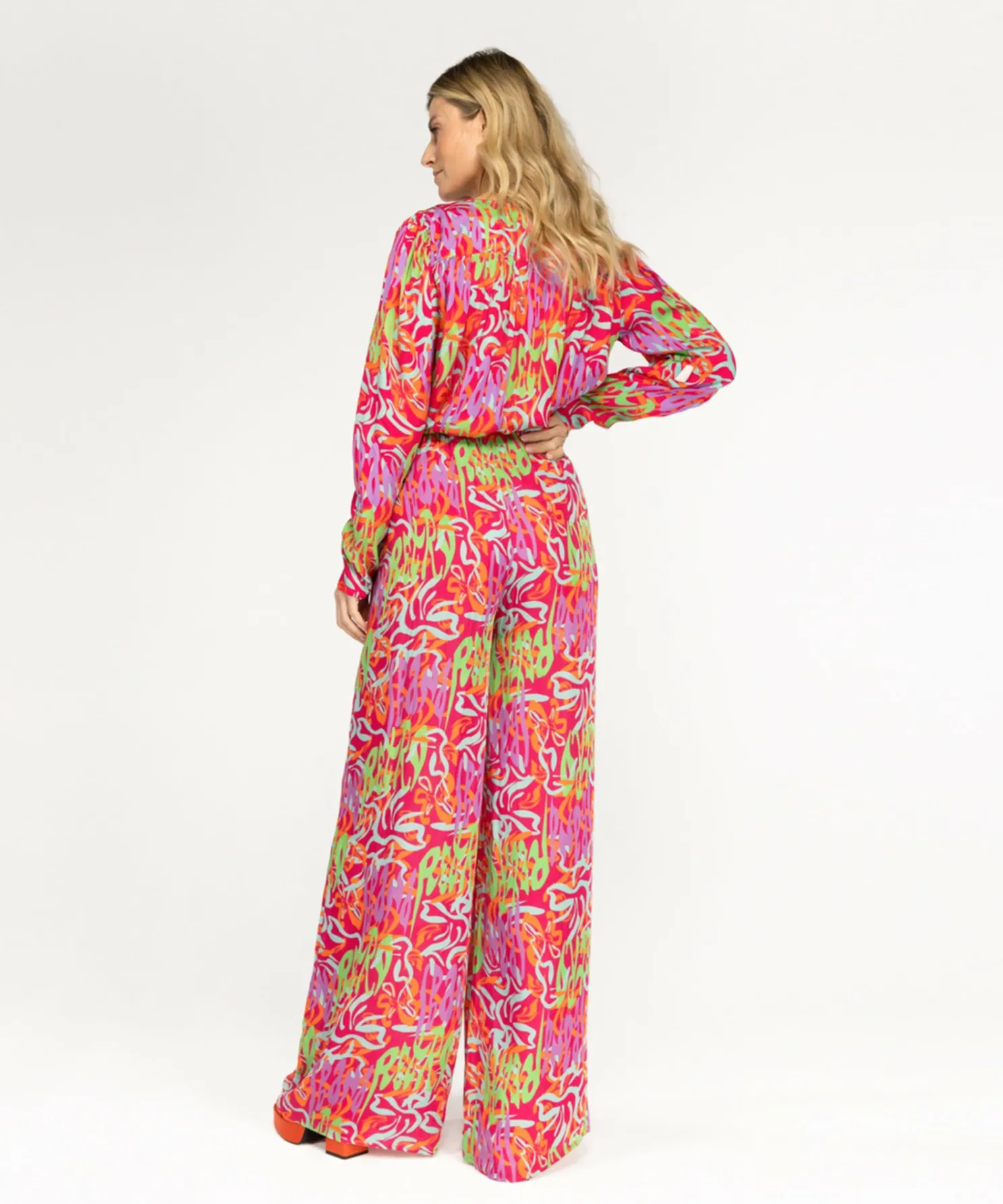 IBANA Plume Print- Pantalons