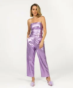IBANA Taar Metallic Soft Lilac- Special Occasions