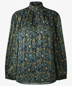 IBANA Talici Lurex Floral Birds- Non Leather