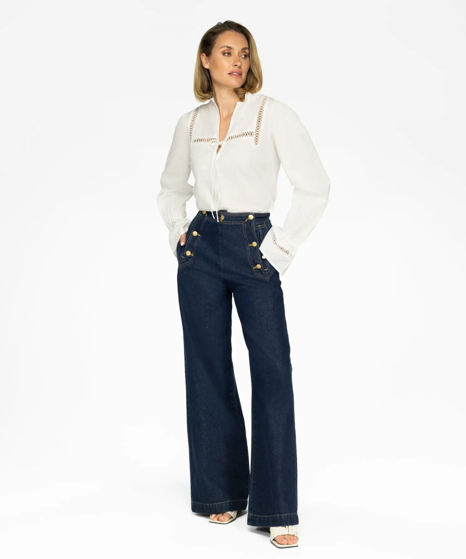 IBANA Tanza White- Non Leather