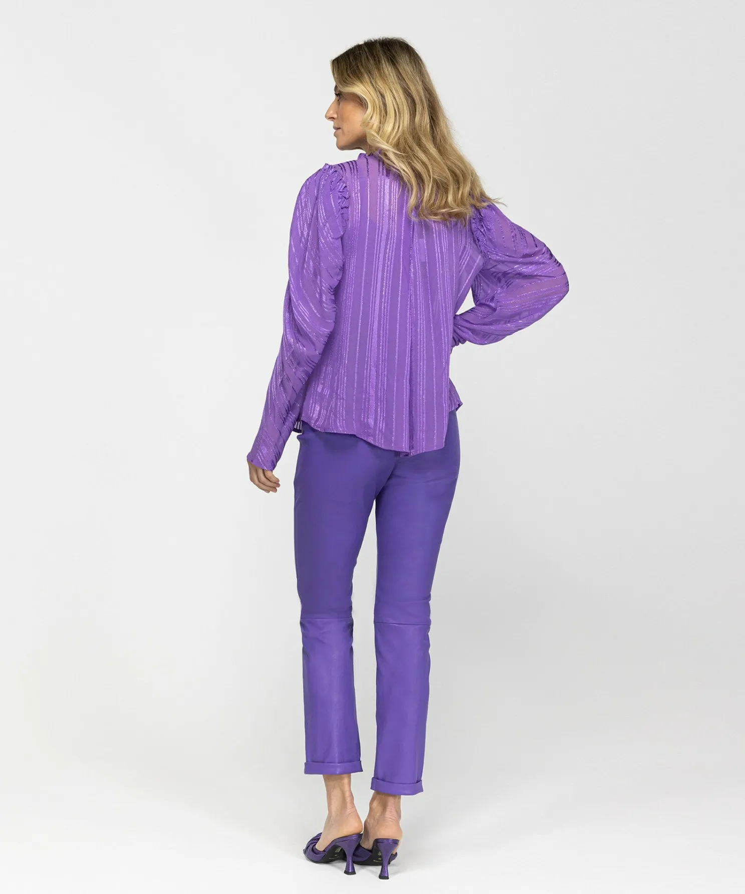 IBANA Tava Lurex Violet- Non Leather