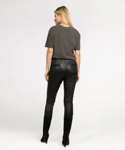 IBANA Tee Attitude Vintage Black With White- Tops