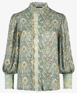 IBANA Thorne Print Floral Tiles- Blouses