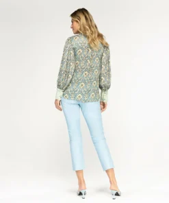 IBANA Thorne Print Floral Tiles- Blouses
