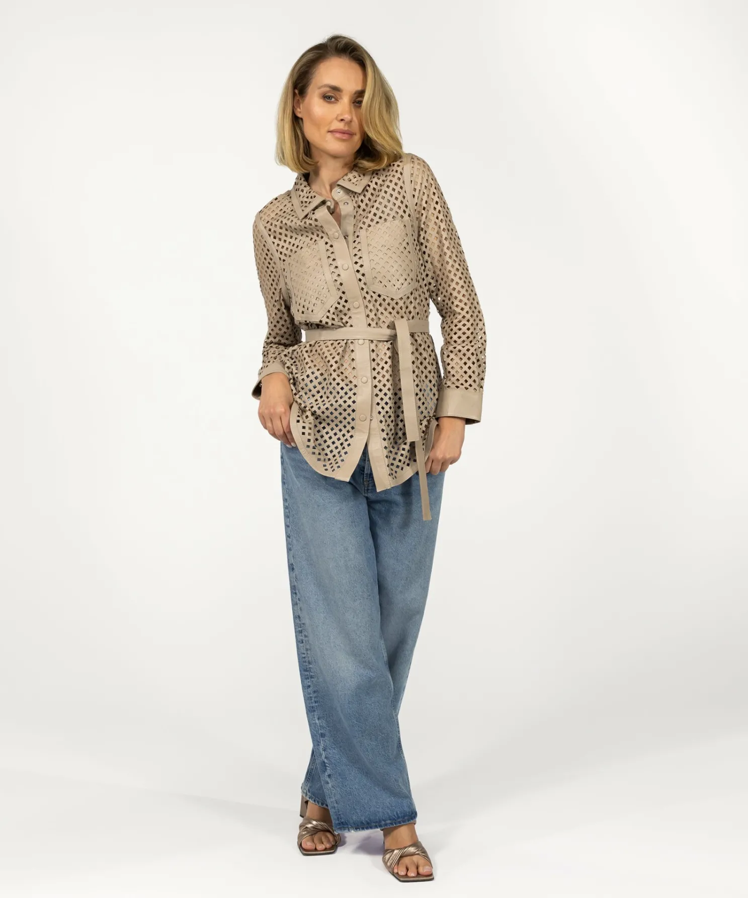 IBANA Tjez Soft Taupe- Pre Spring/Summer '24